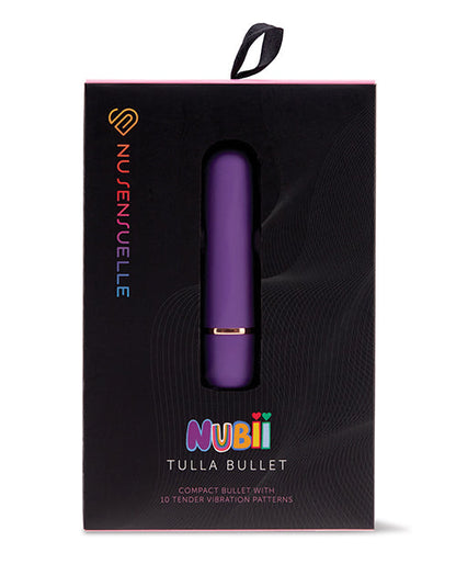 Nu Sensuelle Nubii Tulla Rounded Tip 10 Speed  Bullet - Purple