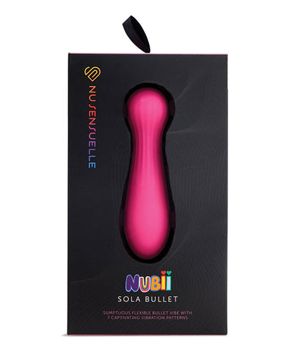 Nu Sensuelle Sola Nubii Flexible Bullet - Pink