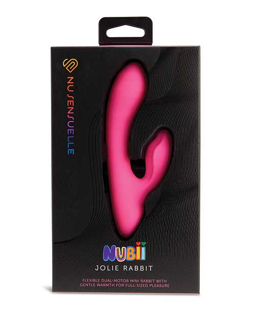 Nu Sensuelle G Spot Vibrator | Jolie Nubii Pink Clit Vibrator | Warming Mini Rabbit Vibrator | Best Vibrator for Women