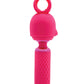 Nu Sensuelle Harlow Mini Wand w/Masturbator Attachment - Pink