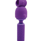 Nu Sensuelle Harlow Mini Wand w/Masturbator Attachment - Purple