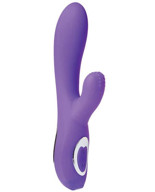 Nu Sensuelle G Spot Vibrator | Femme Luxe 10 Rabbit Vibrator | Purple Clit Vibrator Massager