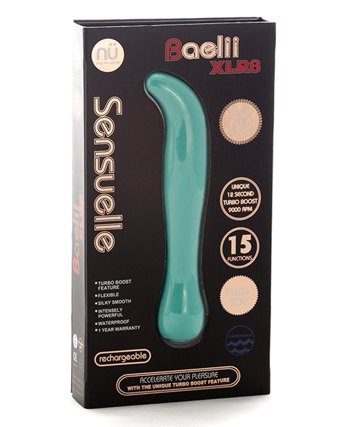 Nu Sensuelle Baelii Flexible G Spot XLR8 Turbo Boost - Electric Blue