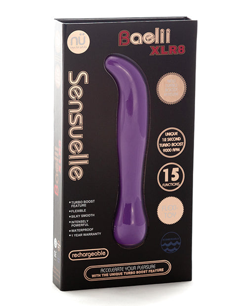 Nu Sensuelle Baelii Flexible G Spot XLR8 Turbo Boost - Ultra Violet