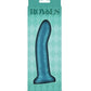 Royals 6" Big Dildo | Charlie Curved Suction Cup Dildo | Metallic Teal Realistic Dildo