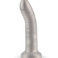 Royals 7" Big Dildo | Charlie Curved Realistic Dildo | Metallic Champagne Suction Cup Dildo