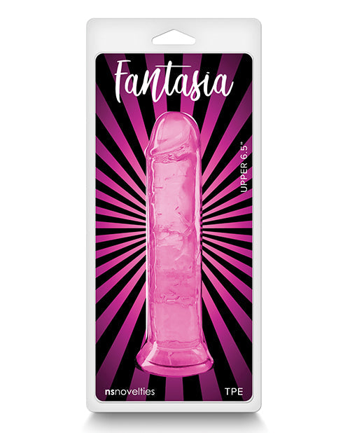 Fantasia Upper Realistic Dildo | 6.5" Big Dildo | Pink Dildo | Large Dildo | Flexible Best Dildo