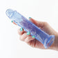 Fantasia Upper Realistic Dildo | Stimulating 6.5" Big Dildo | Blue Large Dildo | Flexible Best Dildo