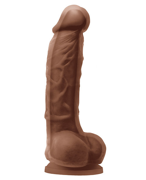 Colours Dual Density Realistic Dildo | 5" Big Dildo | Brown Suction Cup Dildo