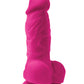 Colours Realistic Dildo | 4" Big Dildo with Balls | Pink Suction Cup Dildo