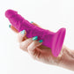 Colours Pleasures Realistic Dildo | 5" Big Dildo | Purple Thin Suction Cup Dildo