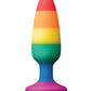 Colours Pride Edition Pleasure Plug Medium - Rainbow