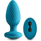 INYA Alpine 2.0 Gyrating & Vibrating Anal Plug w/Remote - Teal