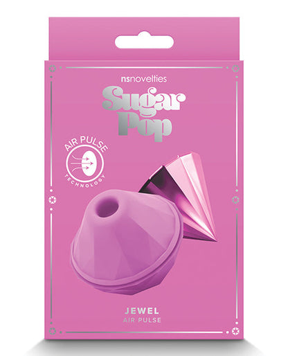 Sugar Pop Jewel Air Pulse Vibrator - Pink