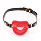 Fetish & Fashion Kourtney Gag - Black/Red