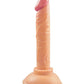 Real Skin Large Dildo | American Mini Whopper 4" Big Dildo | Straight Suction Cup Dildo