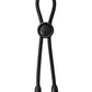 Mack Tuff Adjustable Silicone Cock Tie - Black