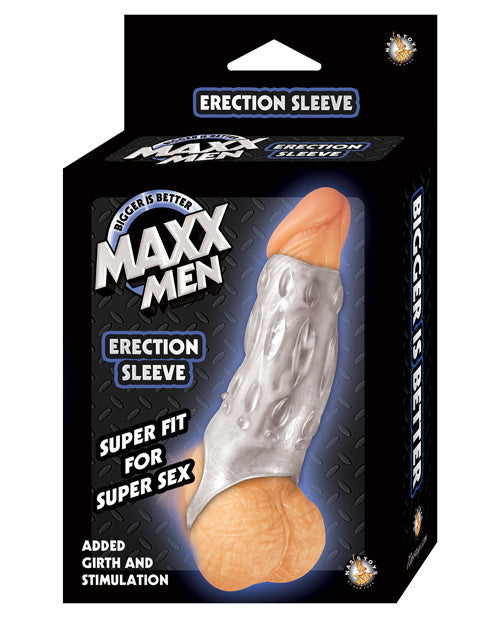 Maxx Men Erection Sleeve - Clear