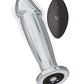 Ass-sation Remote Vibrating Metal Anal Ecstasy - Silver