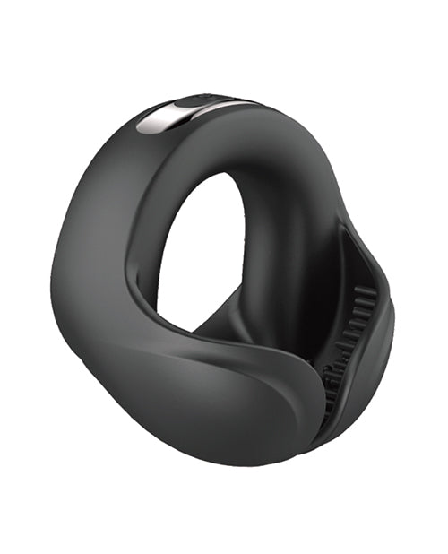 Cockpower Scrotum Hugger Cock Ring - Black