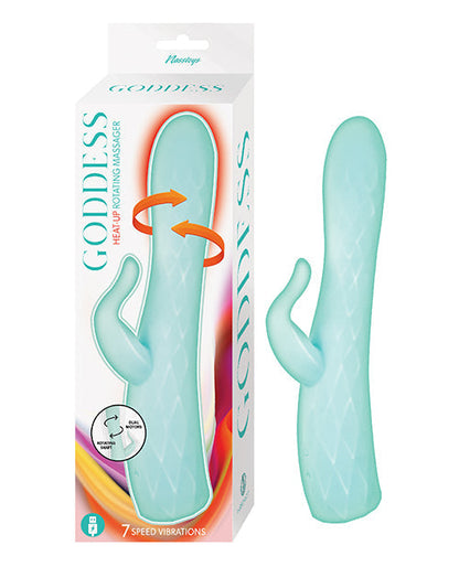 Goddess Heat-Up Rabbit Vibrator | Rotating Clit Vibrator | Aqua G Spot Vibrator | Best Vibrator for Women