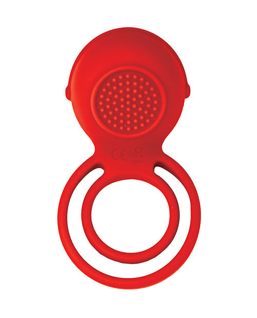 Cockpower Ultimate Vibrating Cock Ring - Red