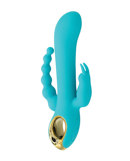 Natalie's Toy Box G-Spot Vibrator | Vibrating Anal Beads | Aqua Rabbit Vibrator 3-in-1