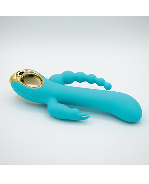 Natalie's Toy Box G-Spot Vibrator | Vibrating Anal Beads | Aqua Rabbit Vibrator 3-in-1