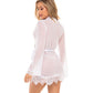 Provence Short Robe - White L/XL