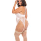 Noah Soft Cup Merrywidow w/Garter Straps & G-String Peach Whip 3X/4X