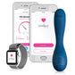 OhMiBod Bluetooth Vibrator | Nex 2 2nd Generation App Controlled Vibrator | Navy Phone Vibrator