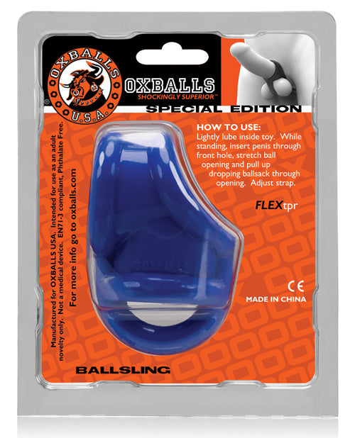 Oxballs Ballsling Ball Split Sling - Police Blue