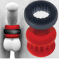 Oxballs UltraCore Ball Stretcher w/Axis Ring - Red Ice