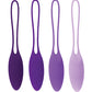 Playboy Pleasure Put In Work Kegel Set - Acai/Ombre