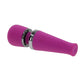 Playboy Pleasure Mic Drop Petite Wand Vibrator - Fuschia