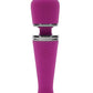 Playboy Pleasure Mic Drop Petite Wand Vibrator - Fuschia