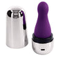 Playboy Pleasure The Jet Set Vibrator - Acai/Silver