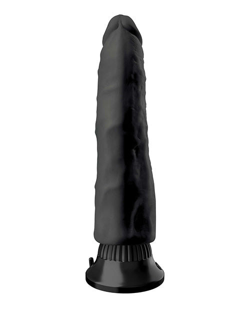 Real Feel Realistic Dildo | Deluxe No 3 7" Big Dildo | Waterproof Suction Cup Dildo | Black Vibrating Dildo