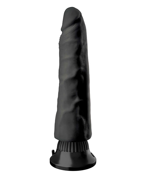 Real Feel Realistic Dildo | Deluxe No 3 7" Big Dildo | Waterproof Suction Cup Dildo | Black Vibrating Dildo