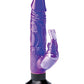 Wall Bangers Vibrating Dildo | Deluxe Bunny Suction Cup Dildo | Waterproof Realistic Dildo | Purple Clit Vibrator