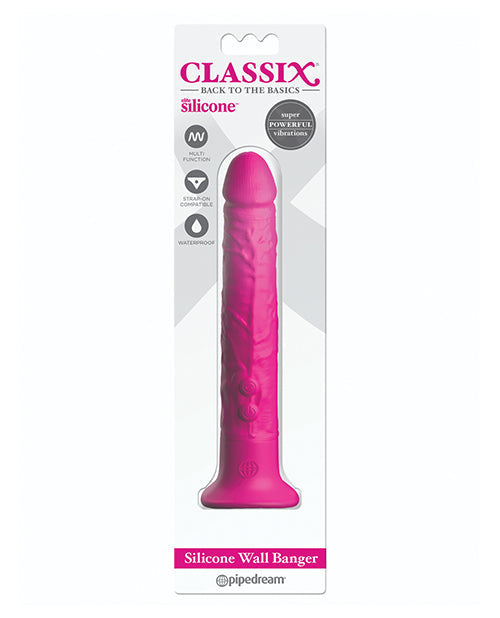 Classix Wall Banger Large Dildo | 2.0 Pink Big Dildo | Suction Cup Dildo | Best Dildo