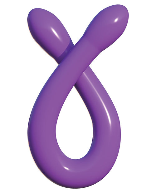 Classix 18" Big Dildo | Bendable Double Sided Dildo | Whammy Purple Realistic Dildo