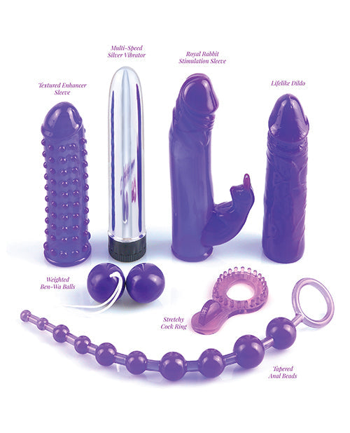 Royal Rabbit Vibrator Kit | Gruaduated Anal Beads | Clit Anal Vibrator | Vibrators for Sale