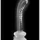 Icicles No 88 Realistic Dildo | Clear Hand Blown Glass Dildo | G-Spot Massage Suction Cup Dildo