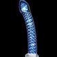 Icicles No 29 Realistic Dildo | Hand Blown Glass Dildo | Clear Big Dildo | Ridged Large Dildo