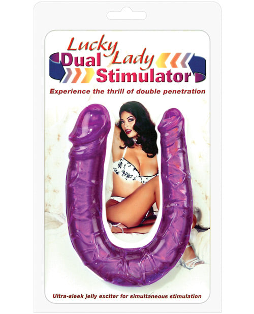 Lucky Lady Double Sided Dildo | Dual Stimulator Giant Dildo | Anal Dildo | Double Dildo