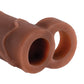 Fantasy X-tensions Perfect 2" Extension w/Ball Strap - Brown