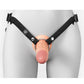 Fantasy X-tensions Elite 6" Silicone Hollow Strap-on w/Harness - Light