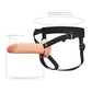 Fantasy X-Tensions Elite 8" Silicone Hollow Strap-on w/Harness - Light