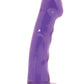 Basix Rubber Works Purple Realistic Dildo | 6.5" Big Dildo | Suction Cup Dildo